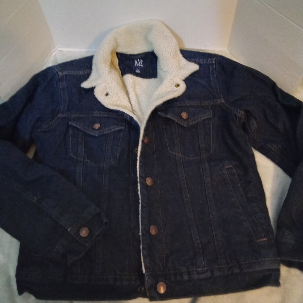 Gap lined jean jacket